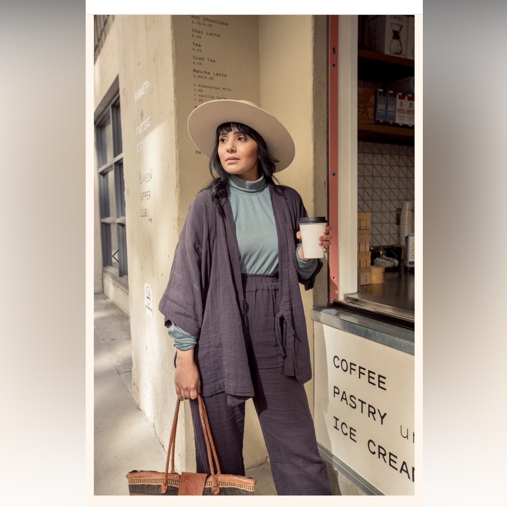 Kardeş Loungewear Top - charcoal M